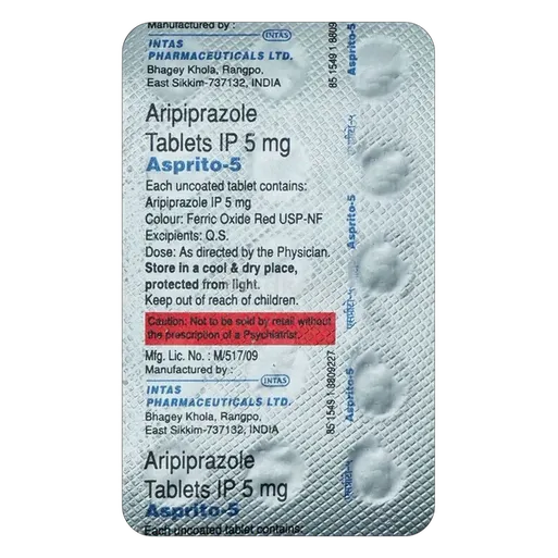 asprito 5mg tablet 10's